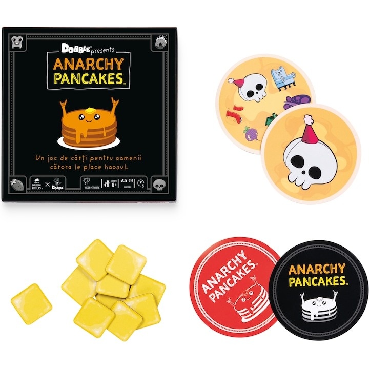 Joc Dobble - Anarchy Pancakes, limba romana - 3 | YEO