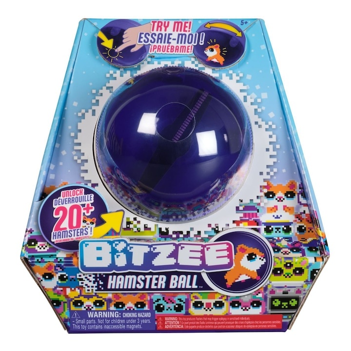 Jucarie Interactiva Bitzee Hamster Ball
