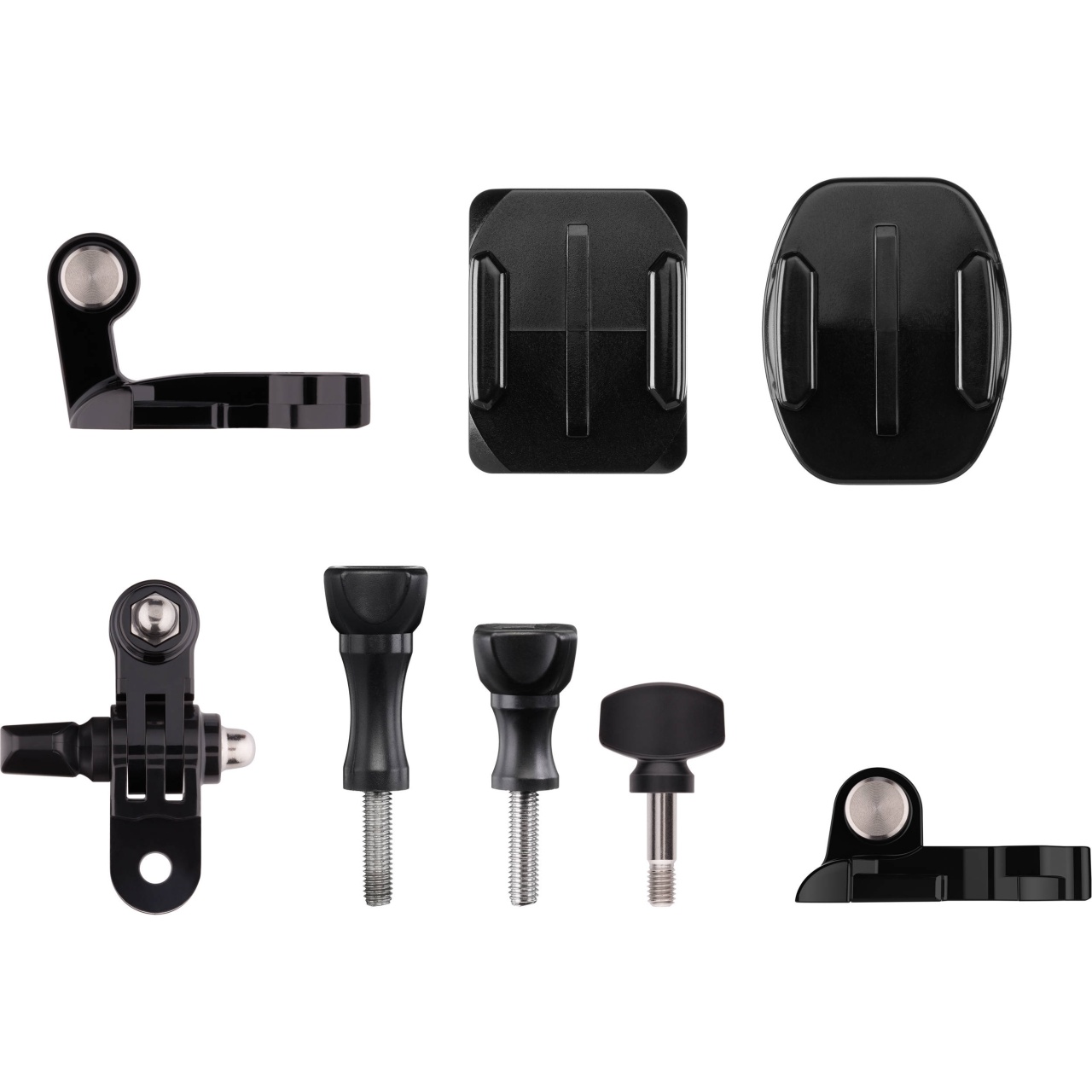 Kit accesorii GoPro, Inclus: 2x prinderi adezive2x prinderi rapide, 3x suruburi, 1x prindere - 1 | YEO
