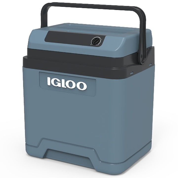 Lada frigorifica Igloo IE27, 12/220V, 27 litri, ice blue - 2 | YEO
