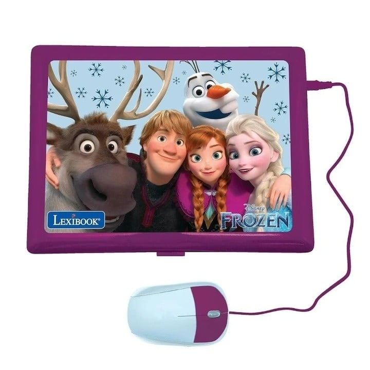 Laptop educational Lexibook, Disney Frozen, 170 de activitati, versiunea 2024 - 2 | YEO