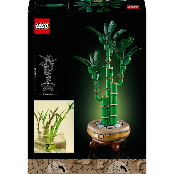 LEGO® Botanicals - Bambus norocos 10344, 325 piese