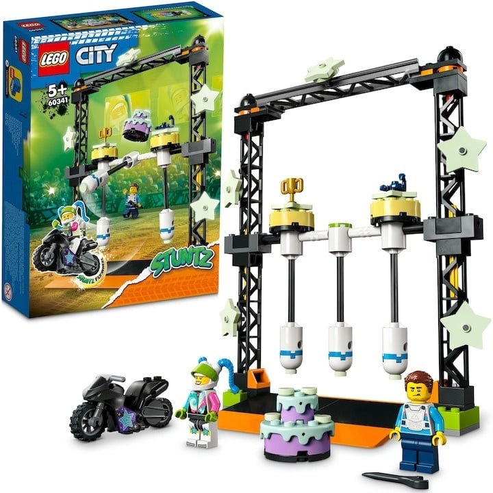 LEGO® City - Provocarea de cascadorii cu daramare 60341, 117 piese - 2 | YEO