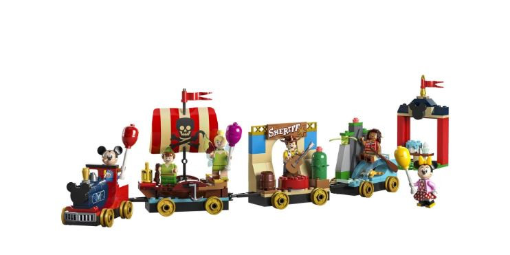 LEGO® Disney - Tren aniversar Disney 43212, 200 piese