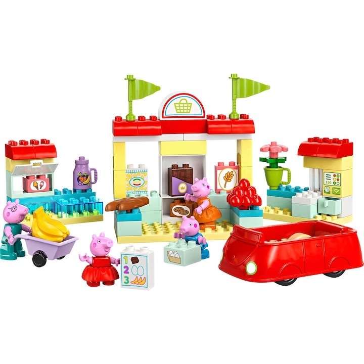 LEGO® DUPLO® - Supermarketul Purcelusei Peppa 10434, 70 piese - 3 | YEO