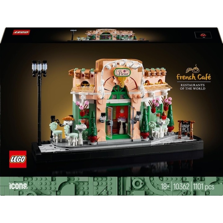 LEGO® Icons - Cafenea frantuzeasca 10362, 1101 piese
