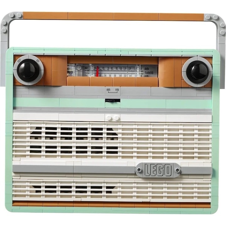 LEGO® Icons Creator - Radio Portabil Retro, 906 piese, 230x320x70mm - 3 | YEO
