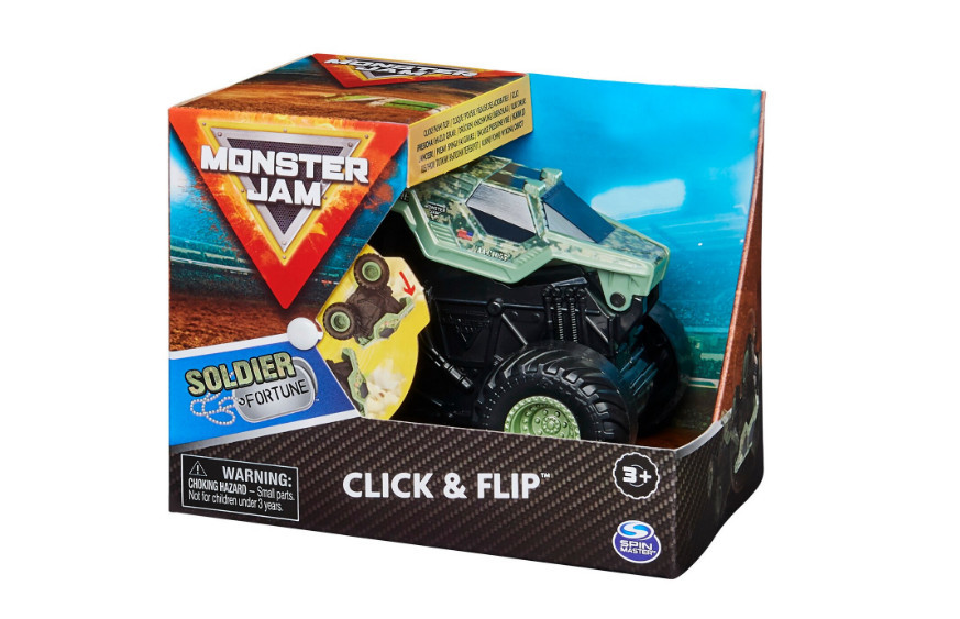 Masinuta Monster Jam Click Flip - Soldier Fortune, 1:43 - 3 | YEO