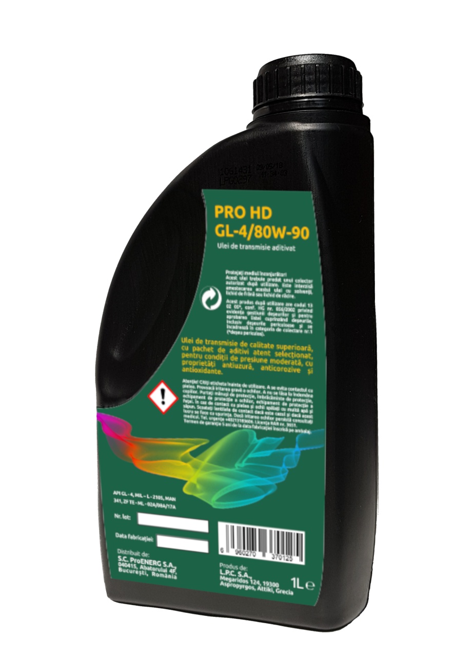 ProGARDEN PRO-HD-GL-4-80W-90 Ulei transmisie, ambalaj plastic 1L