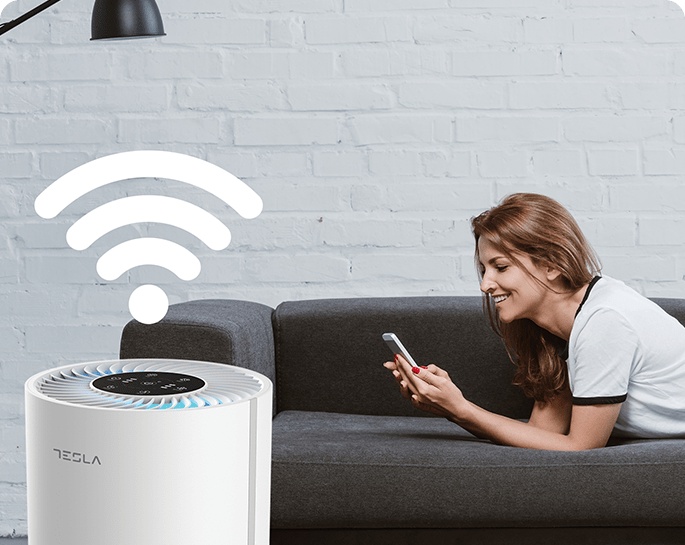 Purificator de aer Tesla Air 3Filtru HEPA + carbon activ - 1 | YEO