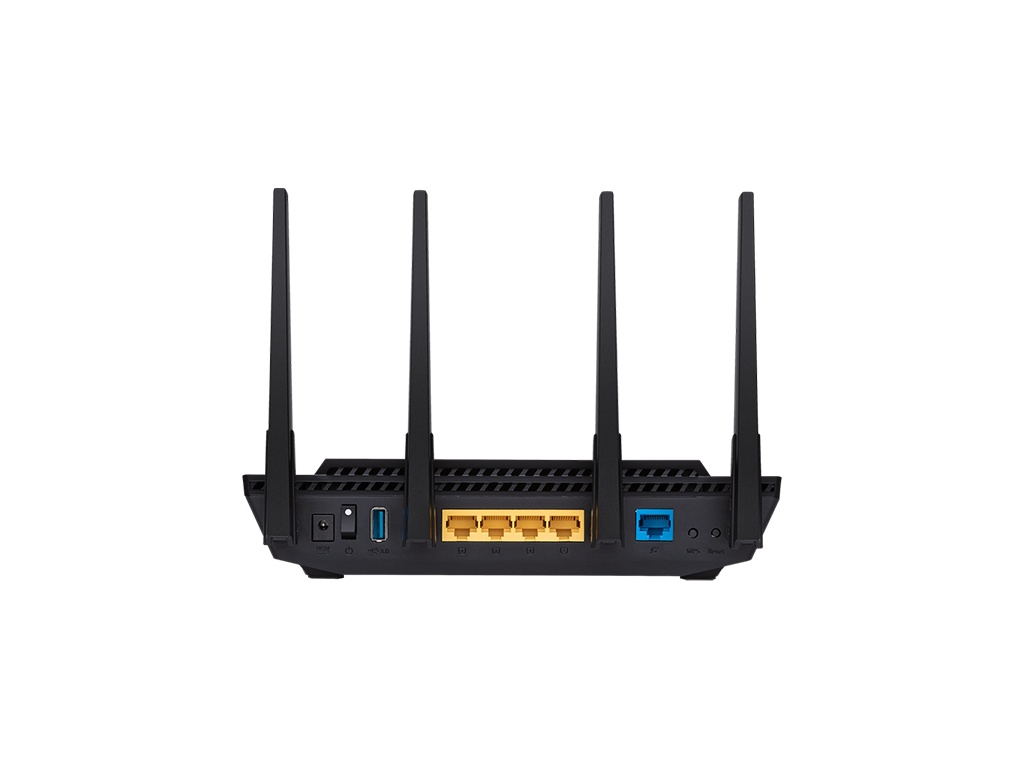 Router wireless ASUS WiFi 6 (802.11ax), AX3000, V2Trend Micro, compat. ASUS AiMesh - 1 | YEO