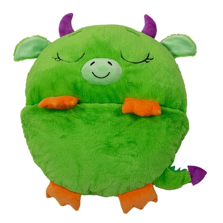 Sac de dormit din plus 2 in 1 Happy Nappers - Dragonul Duncan