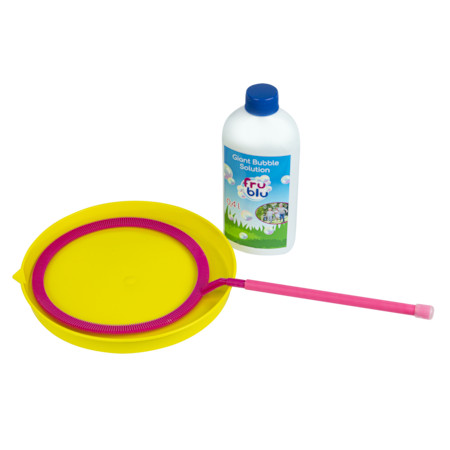 Set baloane de sapun Fru Blu - Hoop set, cu solutie baloane 400 ml