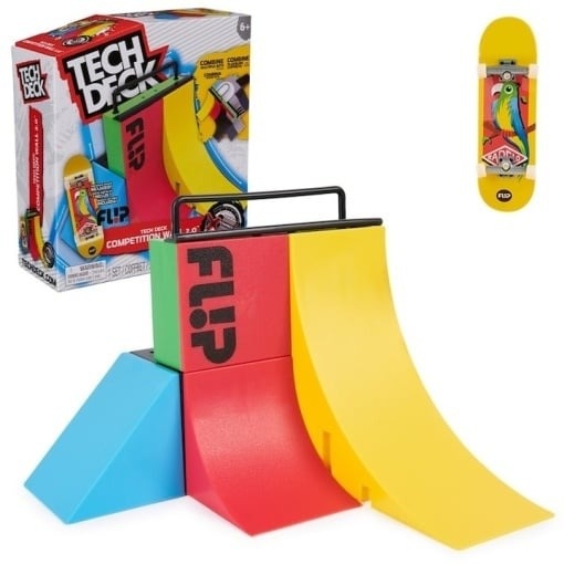 Set Rampa Tech Deck, Spin Master - Competition Wall 2.0 - 1 | YEO