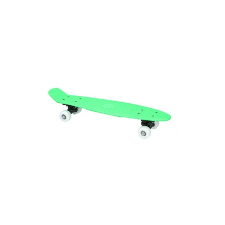 Skateboard No Fear pentru copii, 57x15x9cm PP/PVC, Verde - 1 | YEO