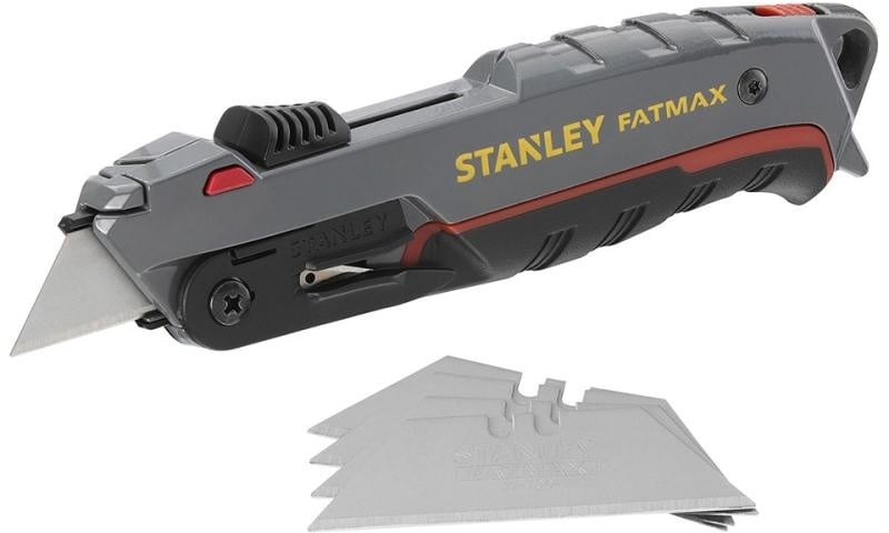 Stanley 0-10-242 Cutter cu siguranta si lama retractabila, 165mm