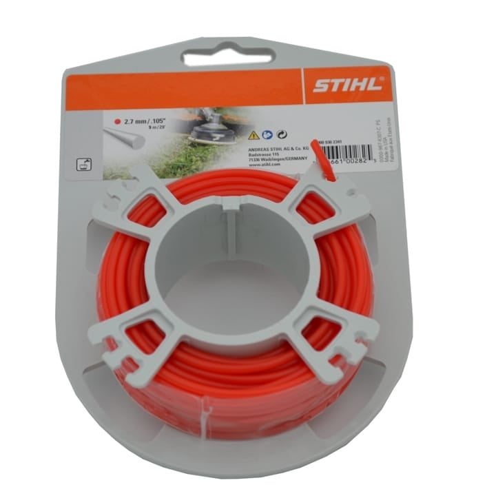 Stihl Fir nylon rotund 2.7mm, 9m