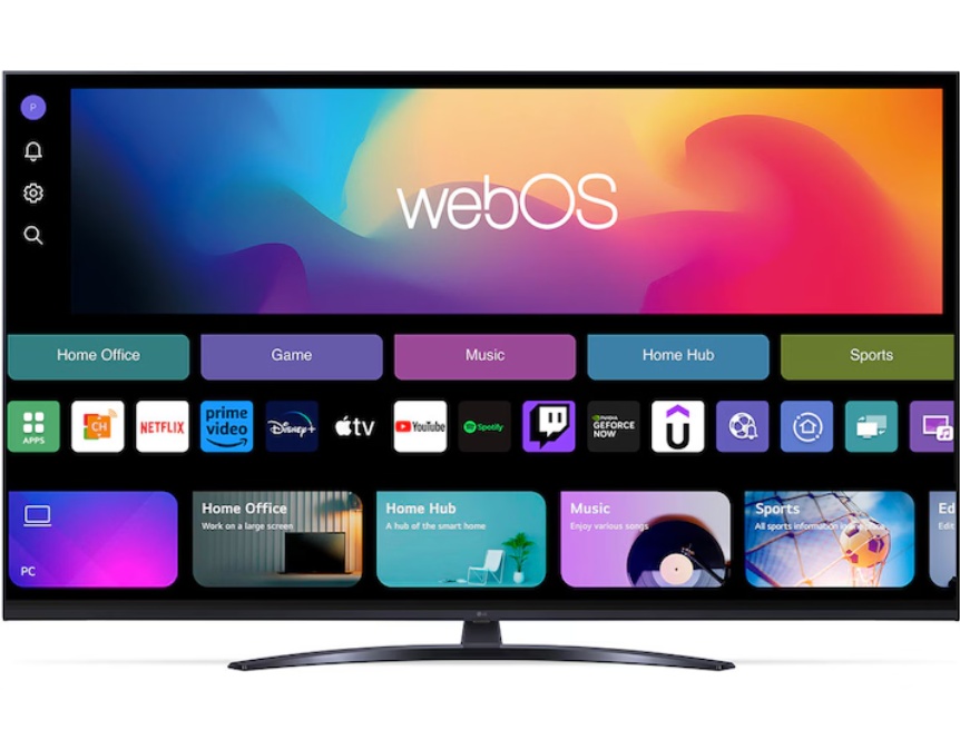 Televizor LG LED 65UT81003LA, 164 cm, Smart, 4K Ultra HD, Clasa F - 1 | YEO