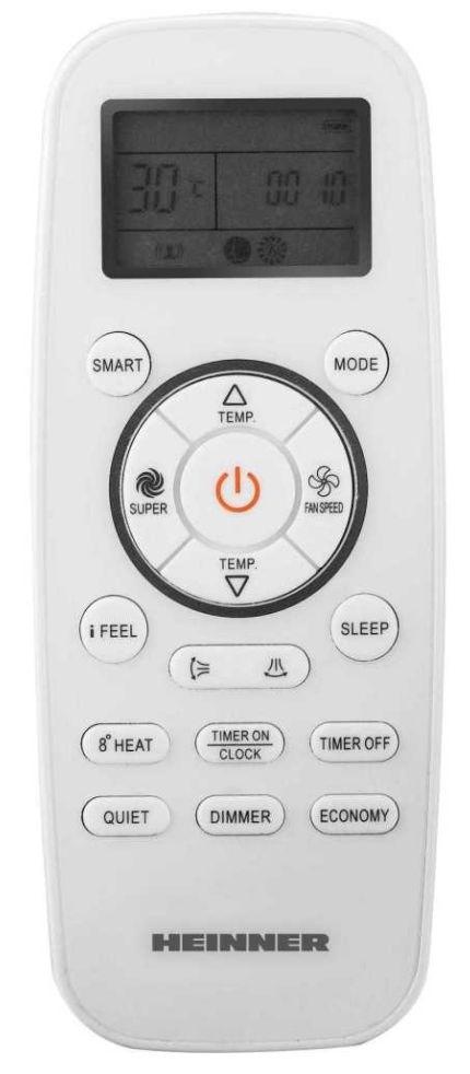 Aparat de aer conditionat Heinner HAC-HS12WIFI++, 12.000 BTU, Onix Inverter, Wi-Fi, iFeel, Timer, Autodiagnosticare, Clasa A++ (Alb) - 1 | YEO