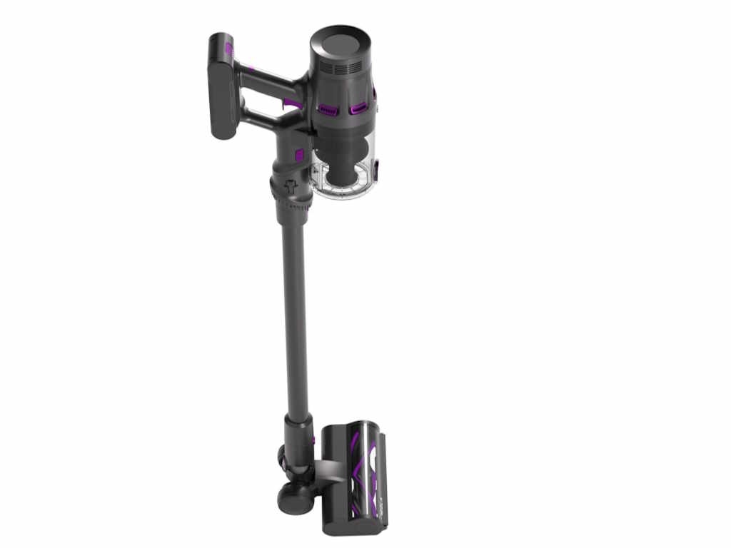 Aspirator vertical Tesla HS505GP, 500W, 29.6V3 viteze, capacitate 600ml, HEPA, gri-mov
