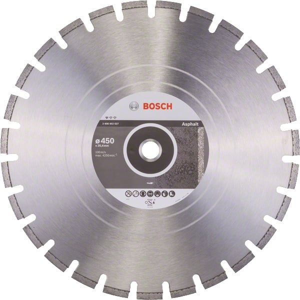 Bosch Disc diamantat Standard for Asphalt 450x25.4x3.2x10mm