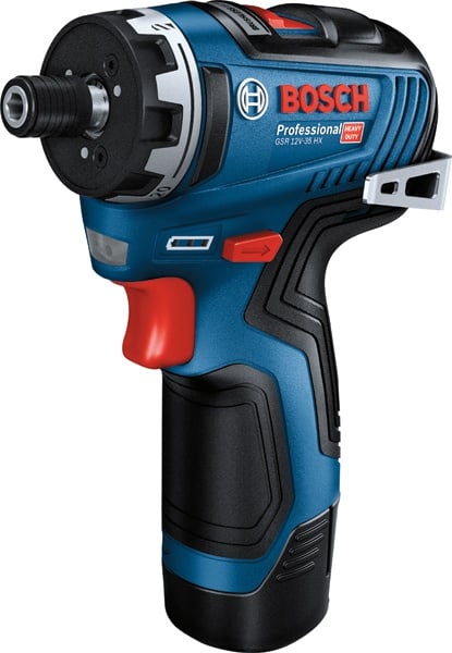 Bosch Surubelnita GSR 12V-35 HX + 2xacumulatori GBA12V, 3Ah + incarcator