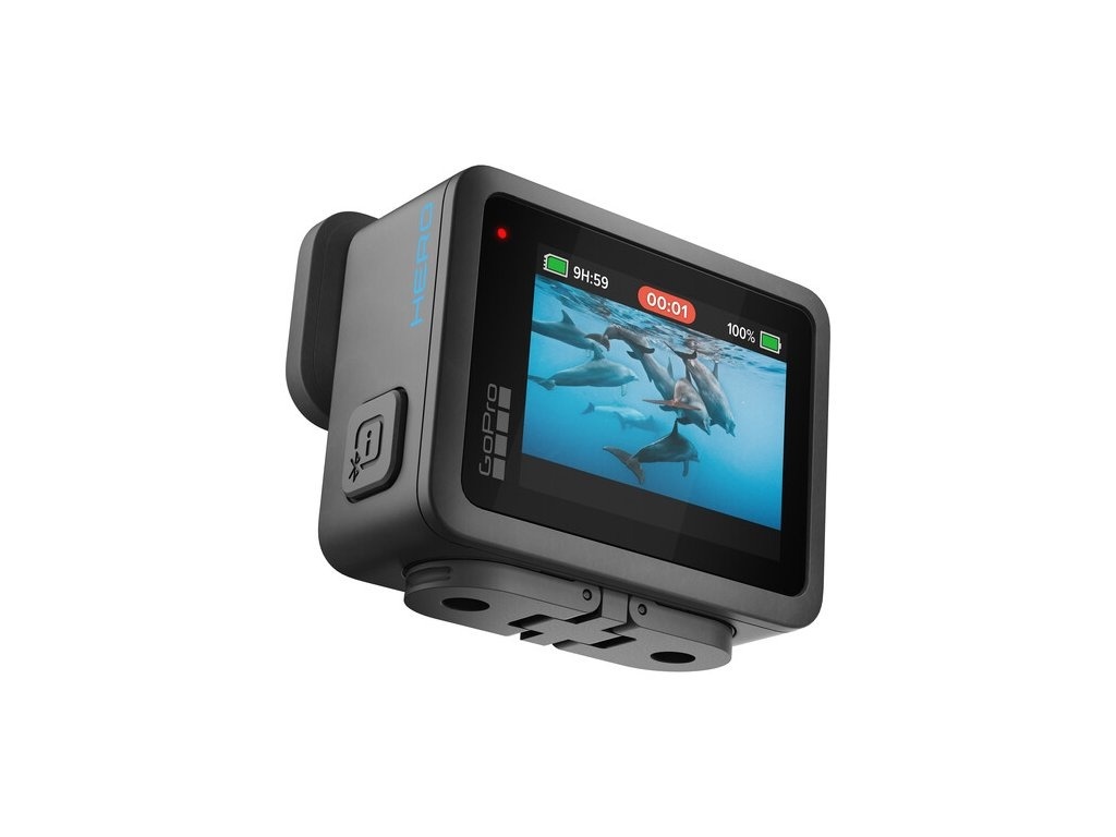 Camera de actiune GoPro HERO, 4K30, 12MPHyperSmooth in app., Waterproof 5m - 1 | YEO