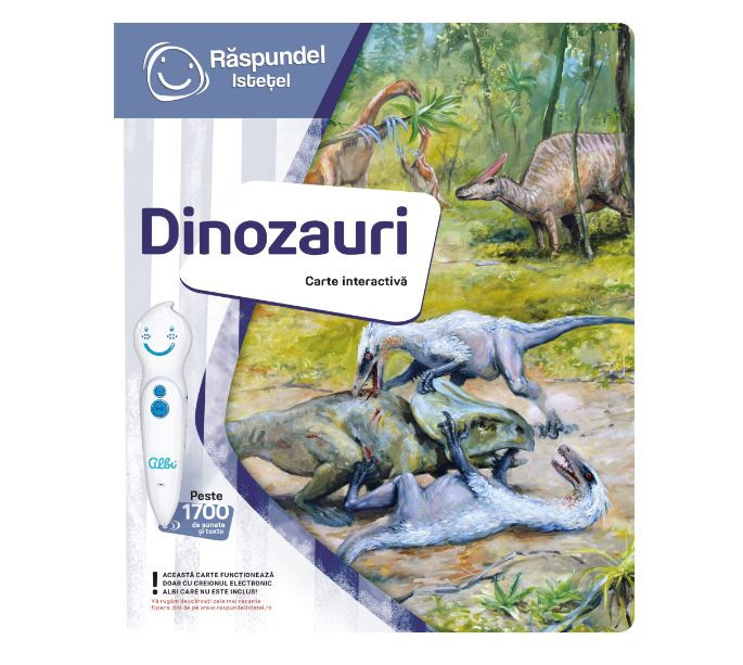 Carte Raspundel Istetel - Dinozauri