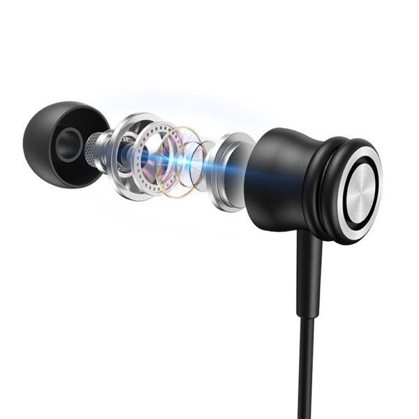 Casti cu fir HAVIT E303P, Jack 3.5 mm, Microfon, Negru - 3 | YEO