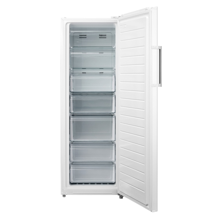 Congelator vertical VIVAX VF-238EDNF W, 238L, Full No Frost, Clasa E, Termostat Digital reglabil, Usa reversibila, Super cool, Super freeze, 7 cutii depozitare, H 142 cm, Alb - 3 | YEO
