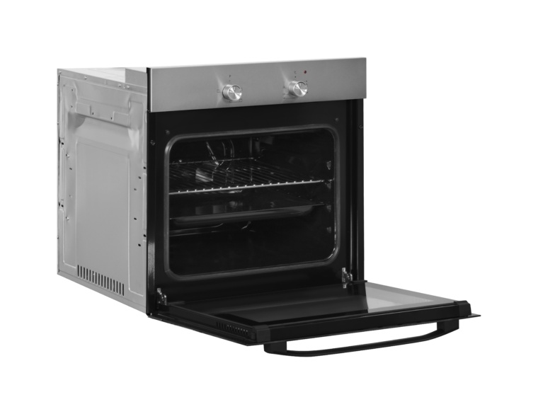 Cuptor incorporabil VIVAX BO-624MH X, Electric, Clasa A, 62L, Trei programe, Grill, Temperatura ajustabila, 2200W, Lumina, Ventilatie tangentiala de racire, Sticla neagra - 1 | YEO