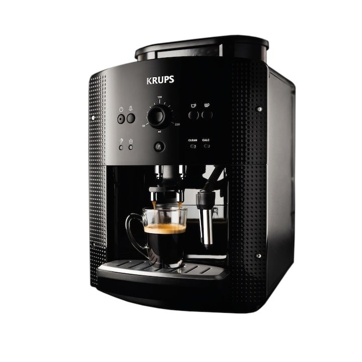 Espressor automat Krups Espresseria Automatic EA8108, 1450W, 15 bar, rezervor apa 1.6 l, rasnita 3 nivele, negru - 1 | YEO