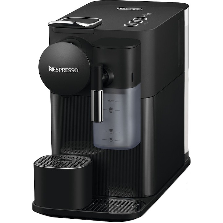 Espressor Nespresso by De’Longhi Lattissima One Evolution EN510.B, 1450 W, 19 bari, Negru, set capsule degustare inclus - 2 | YEO