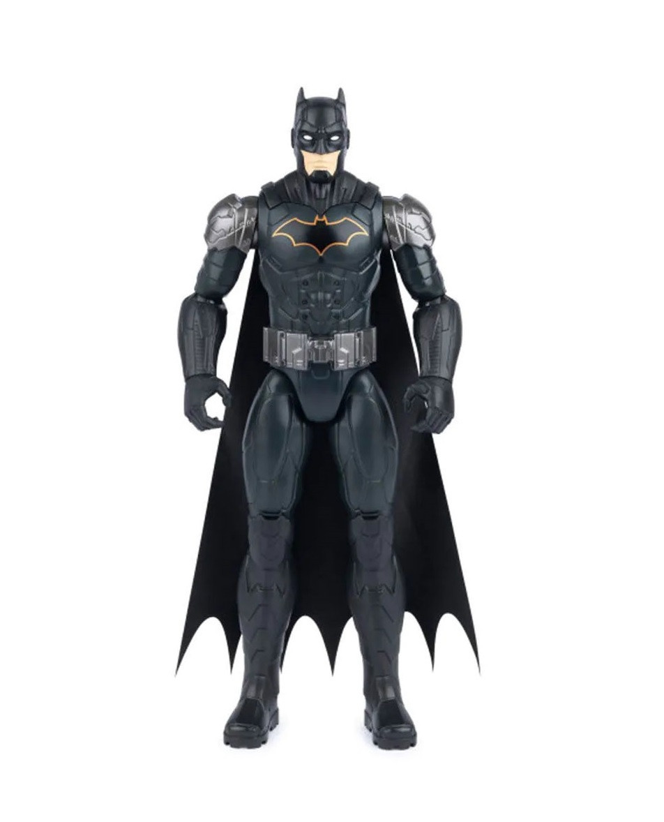 Figurina Spin Master Batman, 30 cm, Gri, 3 ani+