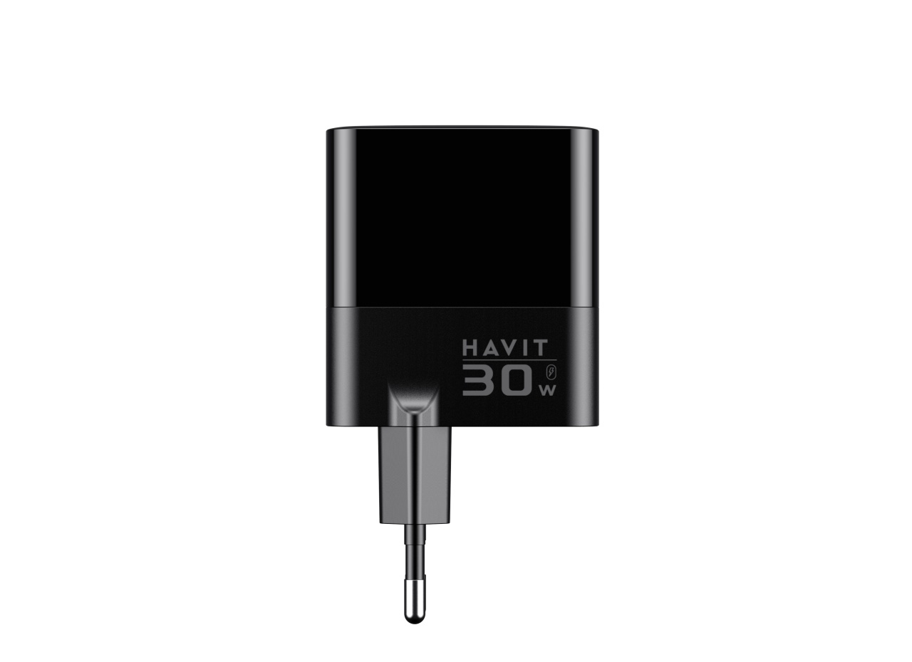 Incarcator priza Havit UCLE001 EU, 2 USB-A, 1 USB-C, 15W, Negru - 2 | YEO