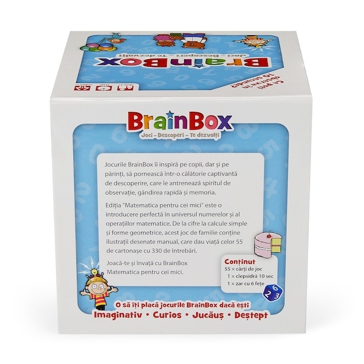 Joc educativ Brainbox, Matematica pentru cei mici - 4 | YEO