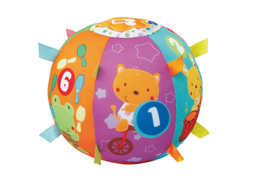 Jucarie bebelusi Vtech - Minge Muzicala, Moale si distractiva - 1 | YEO
