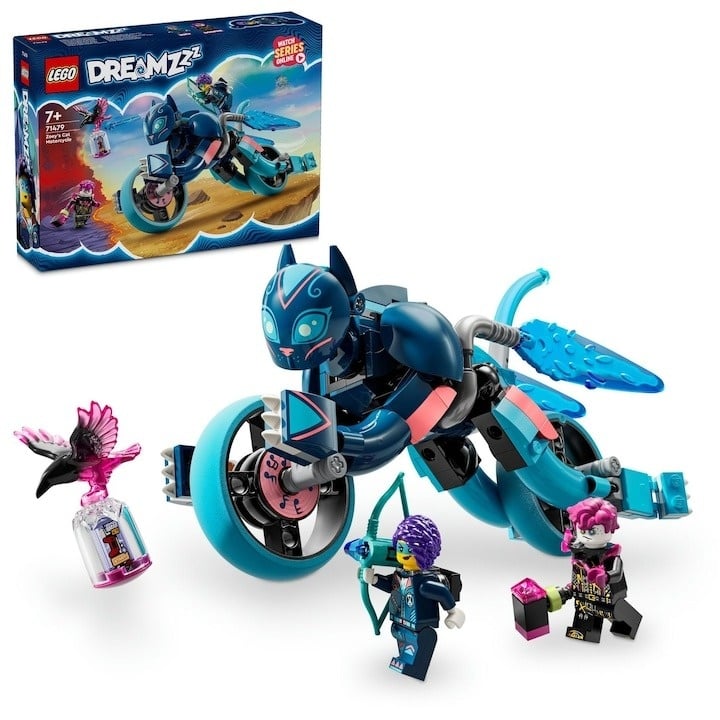 LEGO® DREAMZzz - Motocicleta-pisica a lui Zoey 71479, 226 piese - 1 | YEO