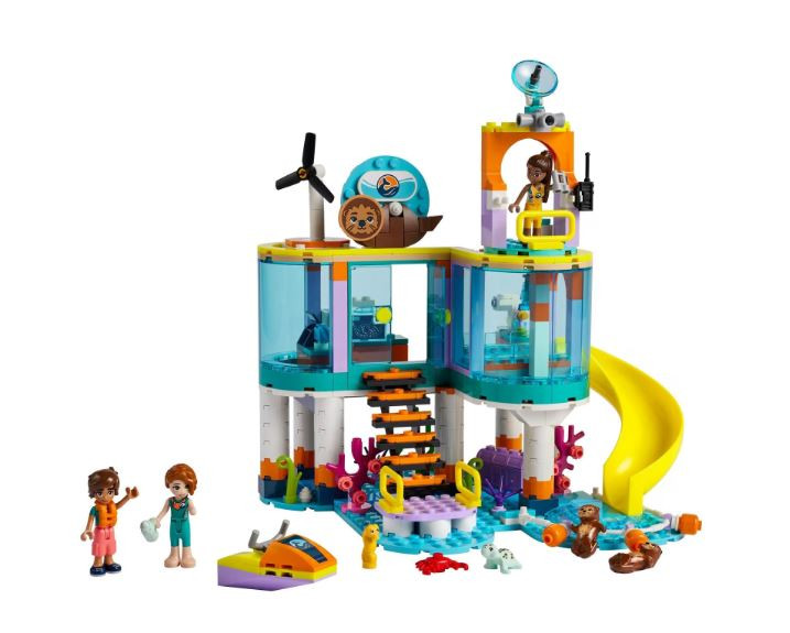 LEGO® Friends - Centru de salvare pe mare 41736, 376 piese