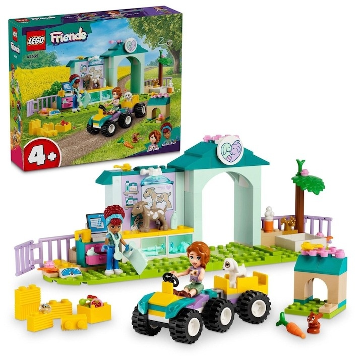 LEGO® Friends - Clinica veterinara pentru animale de ferma 42632, 161 piese - 1 | YEO