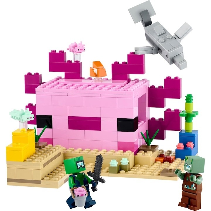 LEGO® Minecraft - Casa Axolotl 21247, 242 piese - 1 | YEO