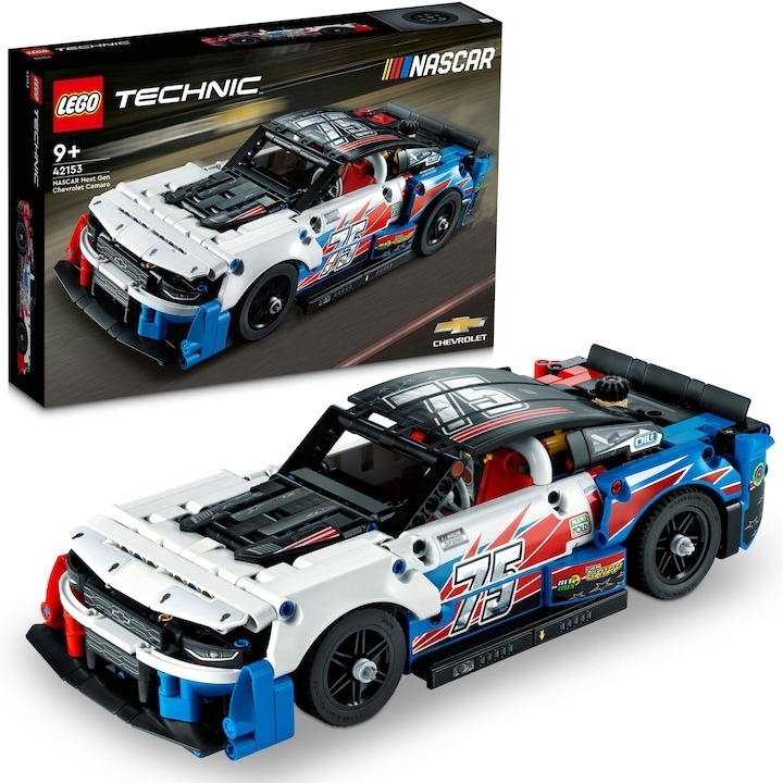 LEGO® Technic - NASCAR® Next Gen Chevrolet Camaro ZL1 42153, 672 piese - 1 | YEO