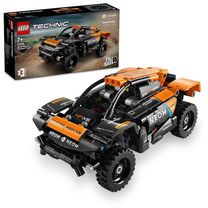 LEGO® Technic - Neom Mclaren extremerace car 42166, 252 piese - 1 | YEO