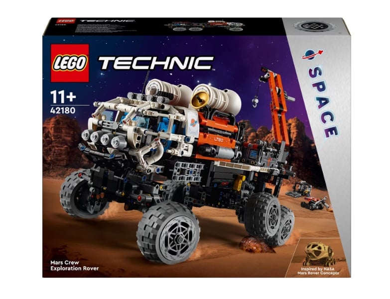 LEGO® Technic - Rover de explorare martiana cu echipaj uman 42180, 1599 piese