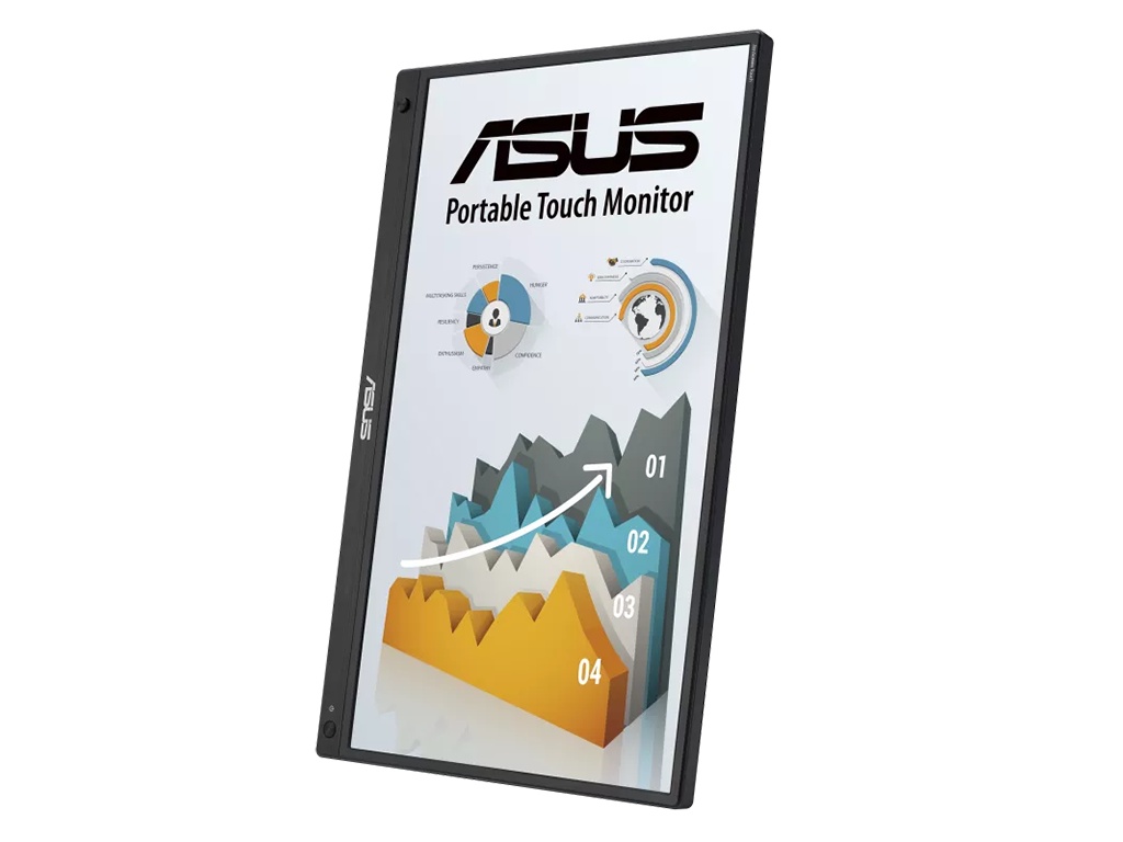 Monitor portabil ASUS ZenScreenTouch,16\'\'MB16AMTR,IPS,FHD (1920 x 1080), 10-point touch - 3 | YEO