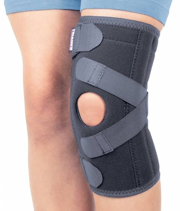 Orteza de genunchi mobila, pentru copii, Triamed Aktiv Light 01 Junior, SRT333, Universal, Negru