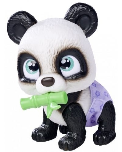 Panda PAMPER PATZ, Simba, jucarie interactiva, functie de baut, schimbare de culoare, 15x18x22cm - 1 | YEO