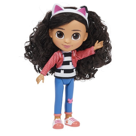 Papusa Spin Master, Gabby\'s Doll House, Gabby Girl, cu accesorii, 20cm