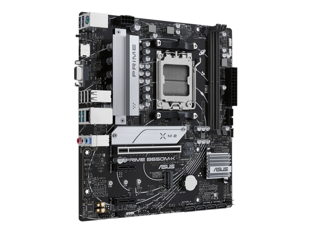 Placa de Baza ASUS PRIME B650M-KAM5, B650, USB 3.2 GEN 2 AURA MB - 1 | YEO