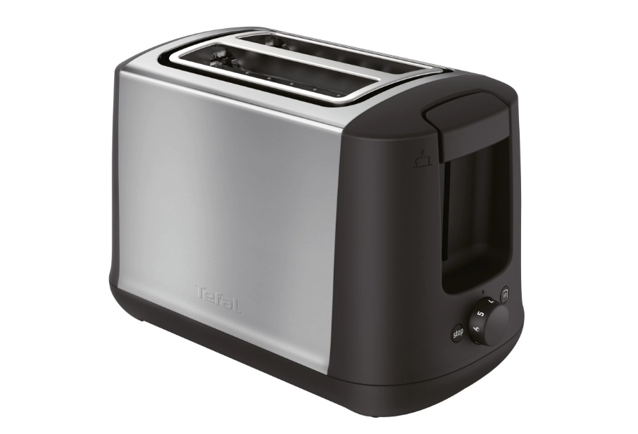 Prajitor de paine Tefal Confidence TT340830, 850W, 7 niveluri de rumenire, Inox